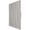 Ekena Millwork 19 5/8in. W x 19 5/8in. H Willow EnduraWall Decorative 3D Wall Panel Covers 2.67 Sq. Ft. WP20X20WWCCB - alternate 6